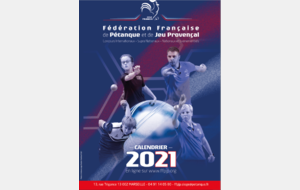 CALENDRIER NATIONAUX 2021