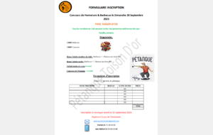 CONCOURS DE FERMETURE 2025