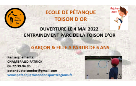 Ecole De Pétanque