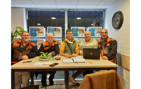 Réunion chez notre partenaire Guy HOQUET